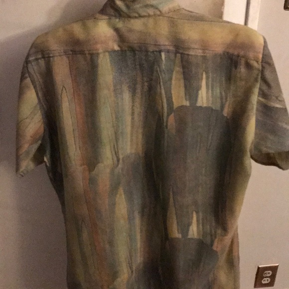 Hipster vintage Golden Arrow button up size M - Picture 4 of 4